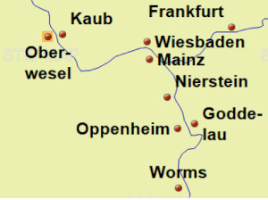 Klickbare Karte Wasserweg des Widerstands